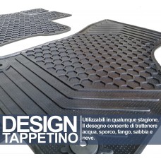 Tappetini Auto In Gomma KA3664 Compatibili Con A3