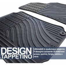 Tappetini Auto In Gomma KA9000 Compatibili Con Golf 4