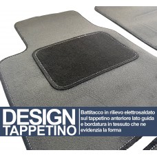 Tappetini Auto In Moquette Universali LS.TT011