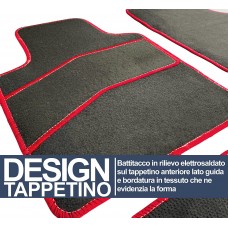 Tappetini Auto In Moquette Universali LS.TT014