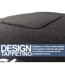 Tappetini Auto Compatibili Con Doblo S2 Con 2 Clip