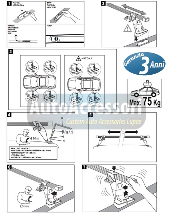 Barre portatutto ford s max #5
